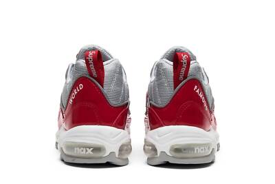 Nike Supreme x Air Max 98 'Red' 844694-600 | eBay