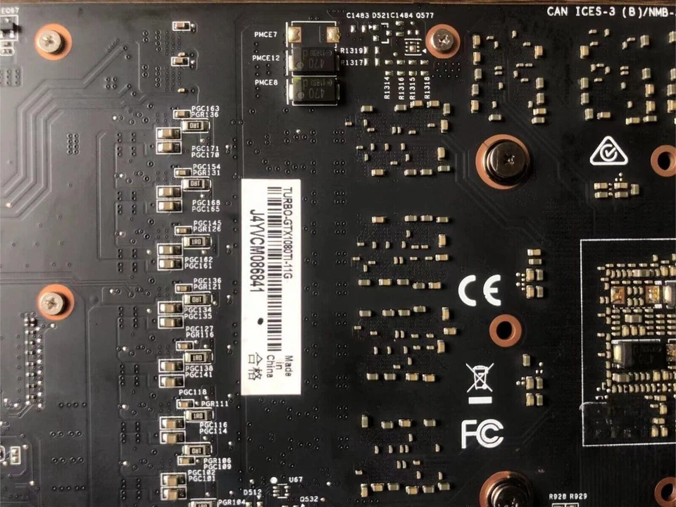 ASUS NVIDIA GeForce GTX1080Ti 11GB DDR5X Graphics Card - (TURBO-GTX1080Ti-11G) - Image 4 of 4