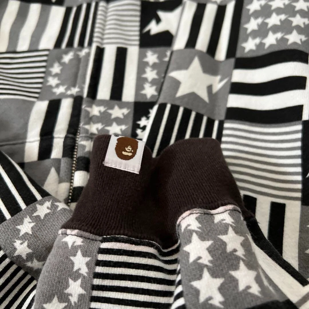 A BATHING APE (BAPE) Giacca con cappuccio BATHING APE BAPE Star STA modello generale da uomo taglia XXS da JP