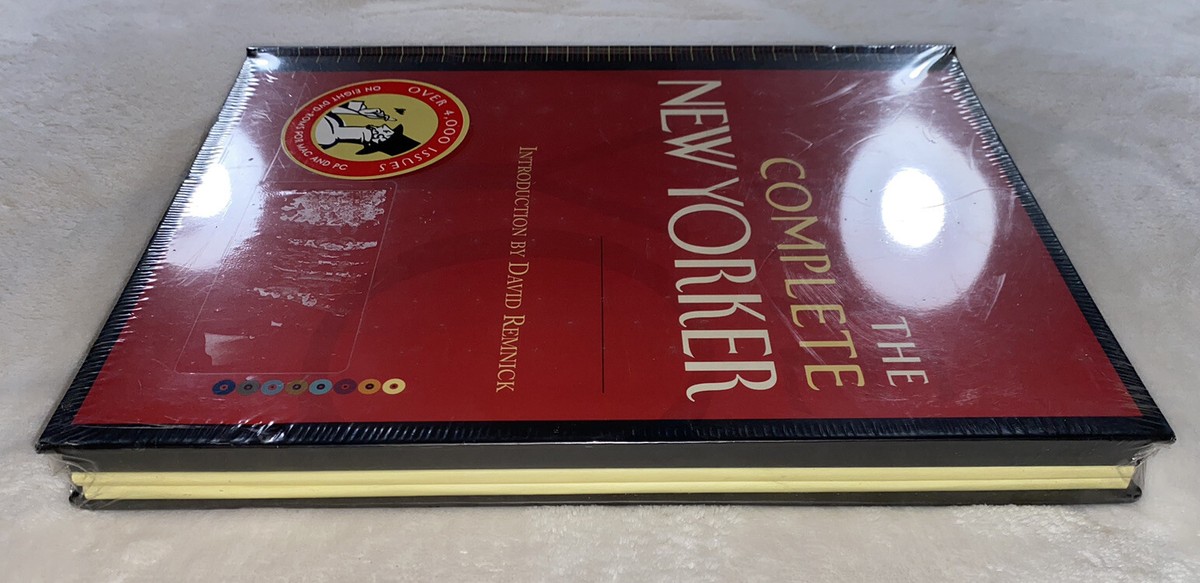 THE COMPLETE NEW YORKER 8 DVD-ROM's& COMPANION BOOK SET NEW Sealed