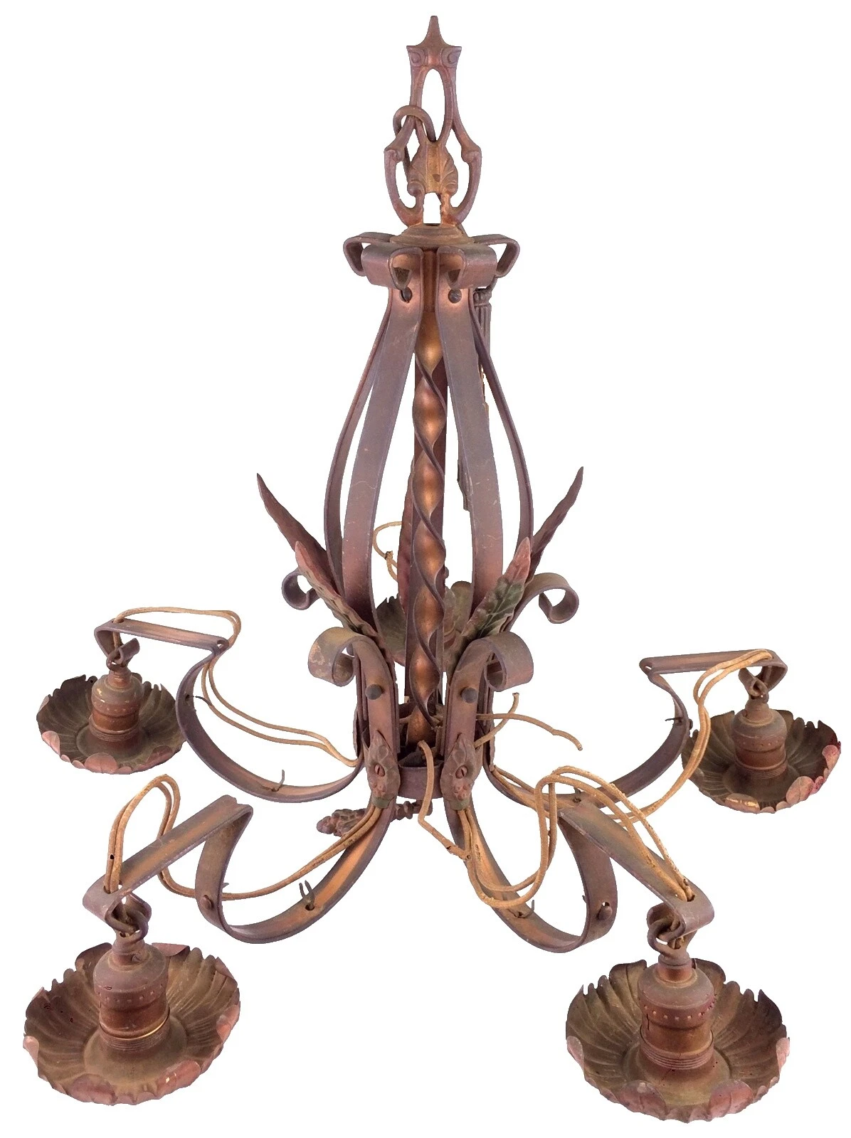 Art Nouveau Cobre antigüedades arquitectónicas y para Jardín