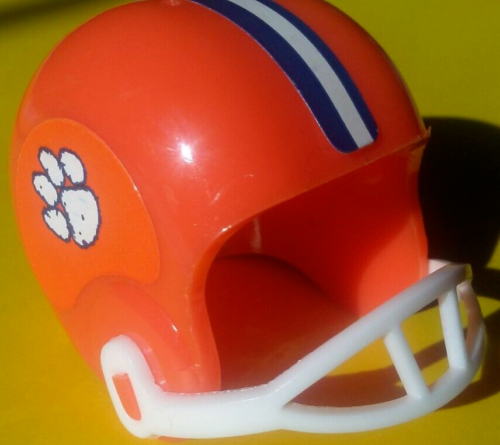 1990 Clemson Tigers mini NCAA Vintage gumball college football helmet ACC old 1