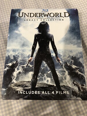 The Legacy Collection Underworld / Evolution / Lycans / Awakening Blu-ray 2 Seal