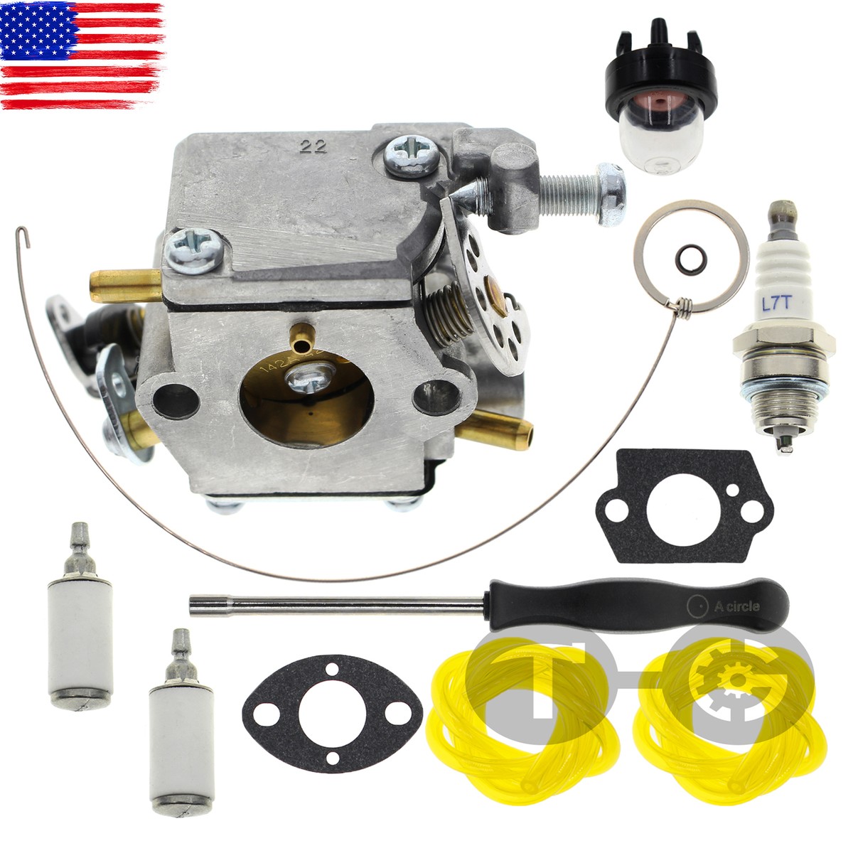 Carburatore Per Primer Kit Ricambio Lampadina 20pz Per Homelite - Foto 4