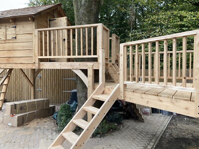 Kids Garden Playhouse Large Outdoor Playcentre Wooden