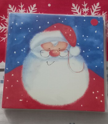 ''Jolly Santa'''' Weihnachtsgrußkarten ~ 10er Pack''