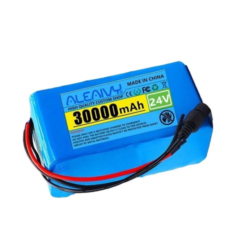 24V 30Ah 7S3P Electric Li-ion Battery Pack Bicycle Charger 30000mAh Battery - Picture 2 of 10