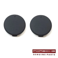 Genuine Porsche Plastic Cover for Hardtop Latch Hole Black Set 99655545700A10