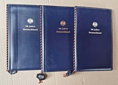 BRD 50 Jahre Deuschland Beschreibungen der Medaillen von MDM