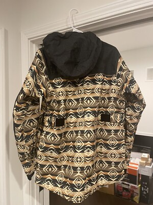 Saga Outerwear Ski Snowboarding Fatigue 2L Jacket Mens Size Small