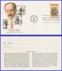 USA4 #2010 U/A FLEETWOOD FDC   Horatio Alger