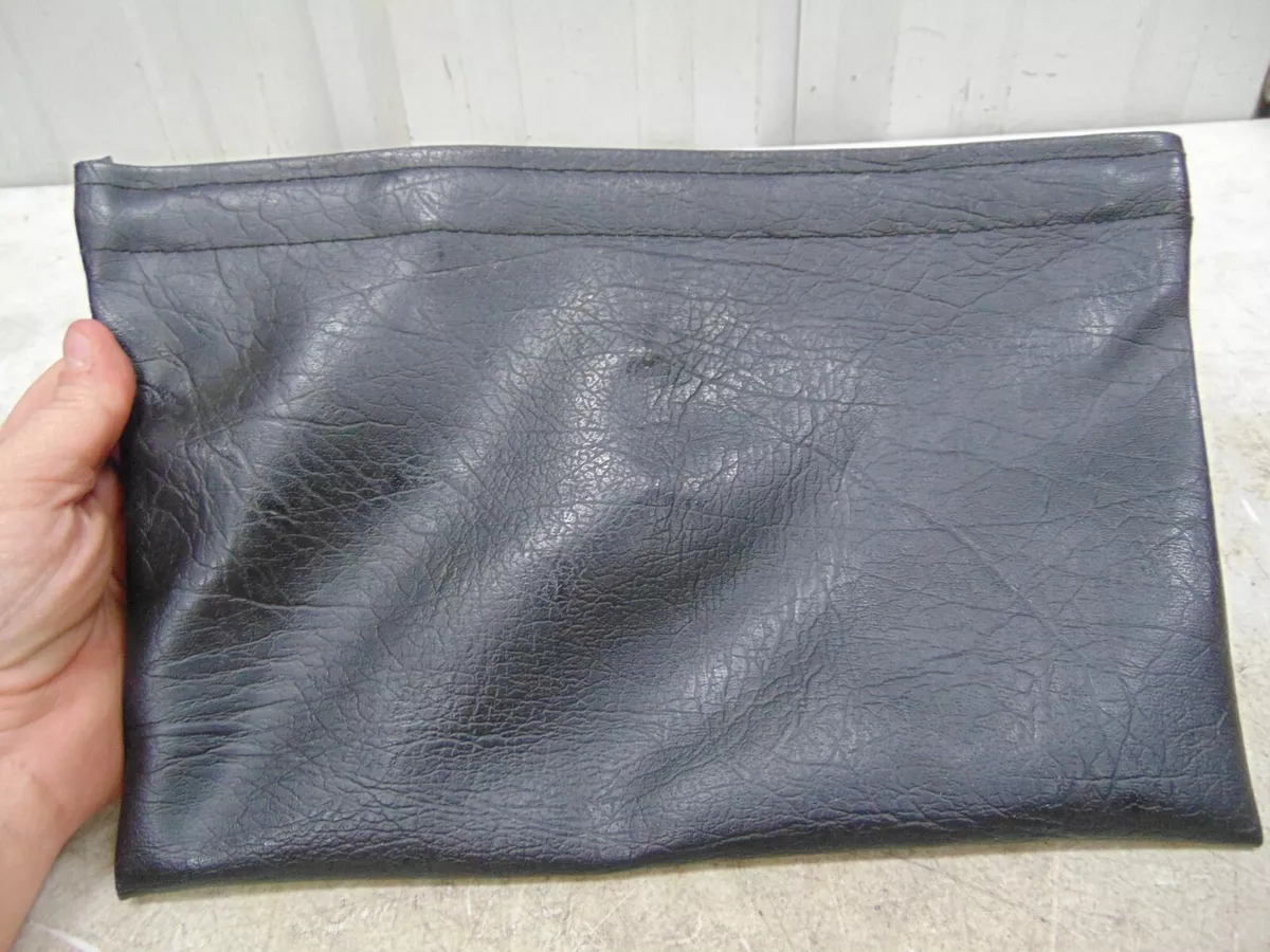 Leather document pouch sales