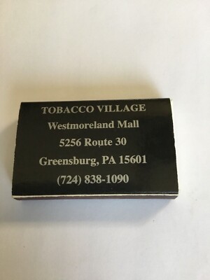 Vintage Wooden Matches From Cuesta Rey Tobacco Road Fulton & Marconi  Sacramento