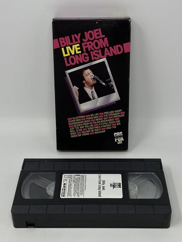 BILLY JOEL - LIVE FROM LONG ISLAND (VHS) (1985) - Picture 6 of 6