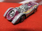 Hot Wheels Redline Jet Threat "1970' Purple / Plum W/Flames - Hong Kong