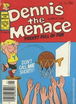 Dennis the Menace Pocket Full of Fun #43 VG 1979 Stock Image Low Grade ...