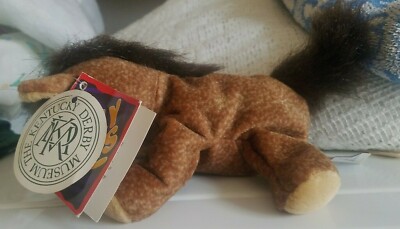 Kentucky Derby Museum Mary Meyer Belly Beans Whinny Horse Plush Stuffed Animal 