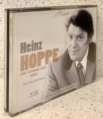 HEINZ HOPPE Die Stimme mit Herz (4 discs, Membran) The Heartfelt Voice