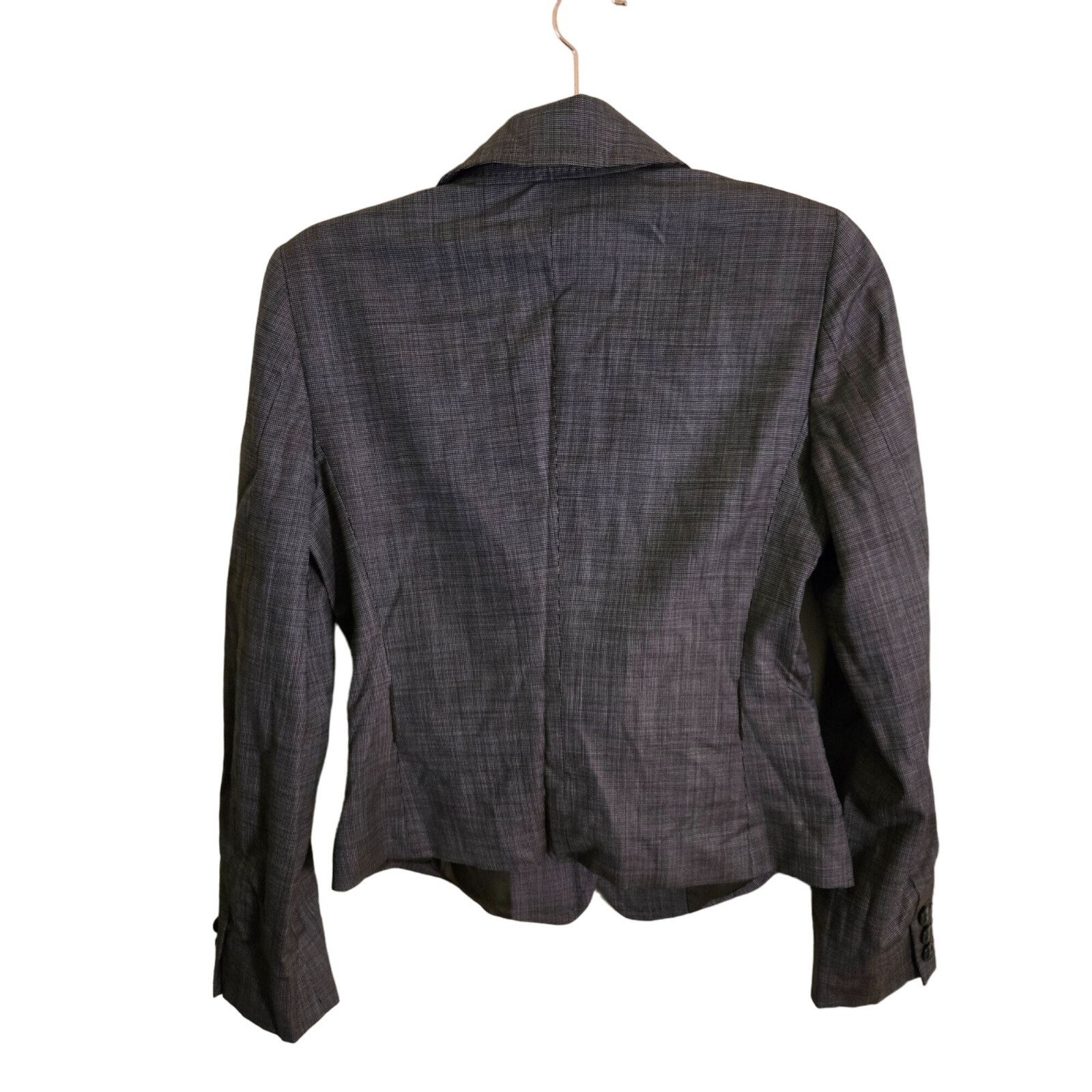 Max Mara Brown Patterned Wool Silk Asymetrical Bu… - image 2