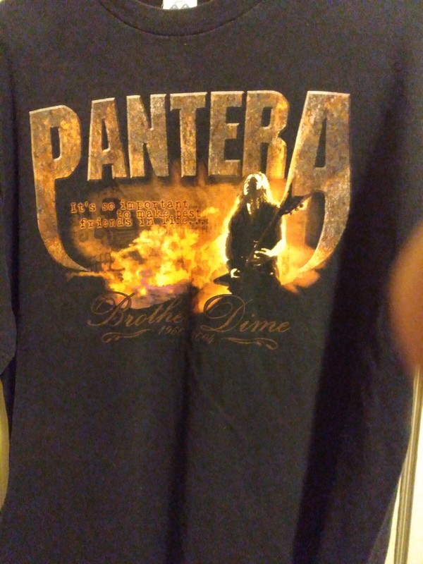 Pantera Alstyle Shirt Men's XL Black Short Sleeve Brother Dime 2004 Band Tee