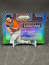 2015 Prizm Baseball Signatures Black and White Checker /149 Luke Gregerson Auto