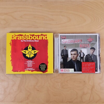 THE ORDINARY BOYS CD BUNDLE BRASSBOUND & HOW TO GET EVERYTHING YOU EVER WANTED