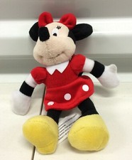 Disney Parks Exclusive Minnie Mouse 4" plush stuffed CLIP toy Rare HTF