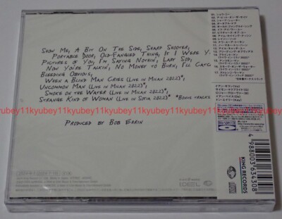 Deep Purple 直筆サイン入りCD New Deep Purple =1 Regular Edition CD+Bonus Track Japan KICP-4075