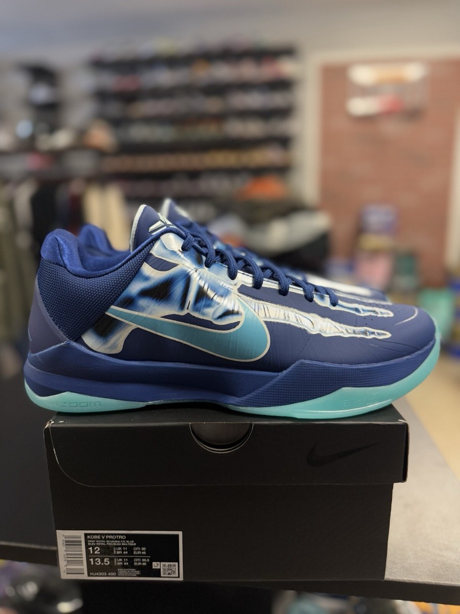 Nike Kobe 5 Protro X-Ray HJ4303-400 Men Size 12M Brand New DS In
