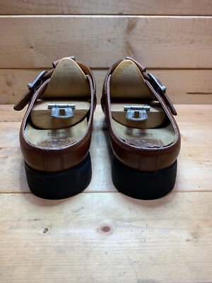 Ariat ATS Equipped Brown Leather Slip on Style 96801 mules  display picture 1