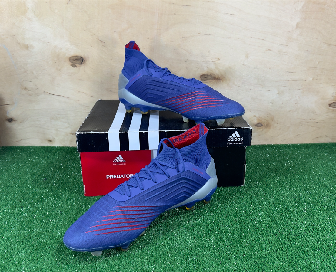 Adidas Predator 19.1 FG BB9079 Elite Blue boots Cleats mens