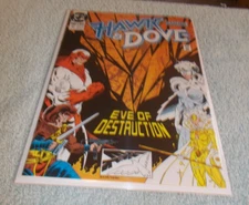 HAWK & DOVE # 17 VG- DC COMICS 1990 (EVE OF DESTRUCTION)