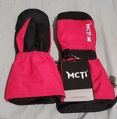 MCTi Ski Outdoors Glov Mittens Weather Waterproof Size Small S Super Insulated