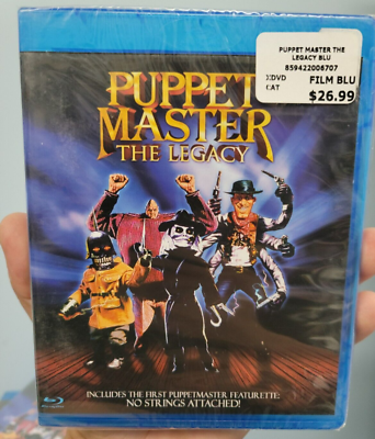 #ad #ad Puppet Master: The Legacy 1999 Blu ray Full Moon NEW $8.99