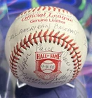 Nice AAGPBL "A LEAGUE OF THEIR OWN" Original Players Signed Baseball Signed By 7