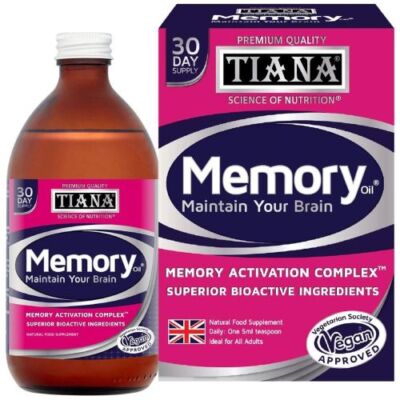 Tiana TIANA Advanced Formula Memory Oil Gehirn Vitamine für Gedächtnis - 2er-Pack