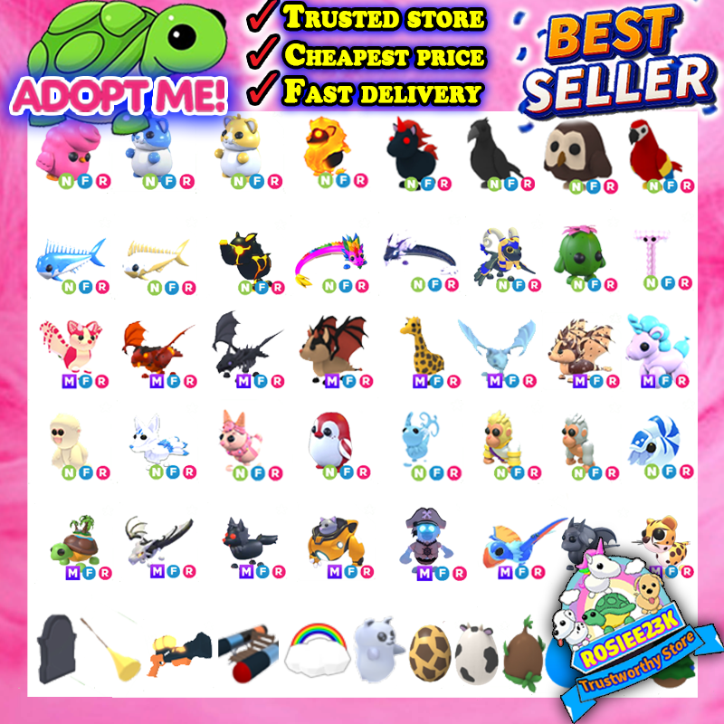 Adopt Your Pet From Me Today! Mega Neon Fly Ride MFR/NFR/FR ✨CHEAPEST & FASTEST✨