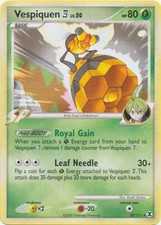 Pokemon Platinum Rising Rivals Card Rare Vespiquen E4 35/111 on eBay