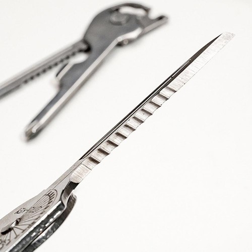 Taschen Schlüsselanhänger Multitool Schlüsselform Öffner Flucht Outdoor Werkzeug Zubehör" - Bild 11 von 14