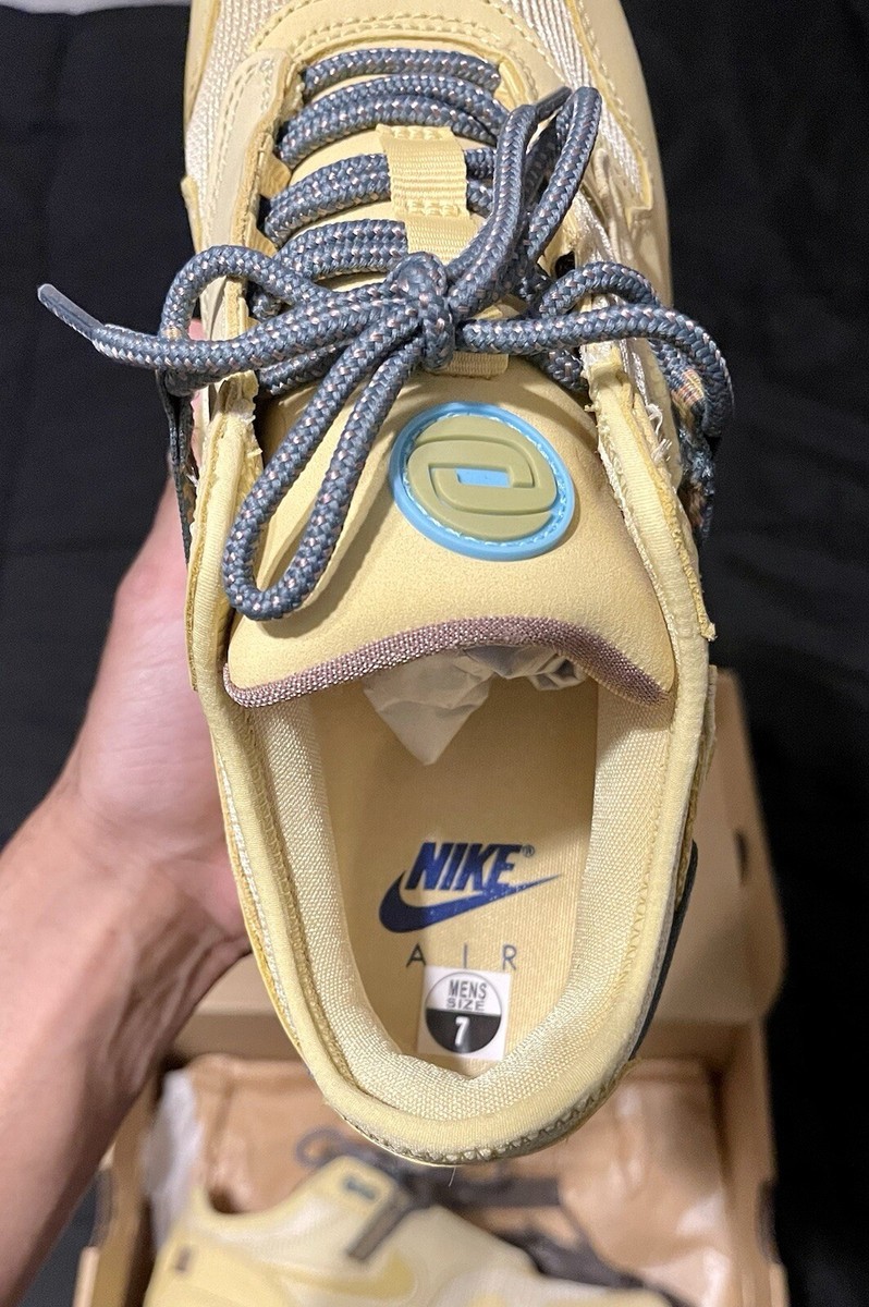 Size 7 - Nike Air Max 1 x Travis Scott Saturn Gold 195867114134| eBay