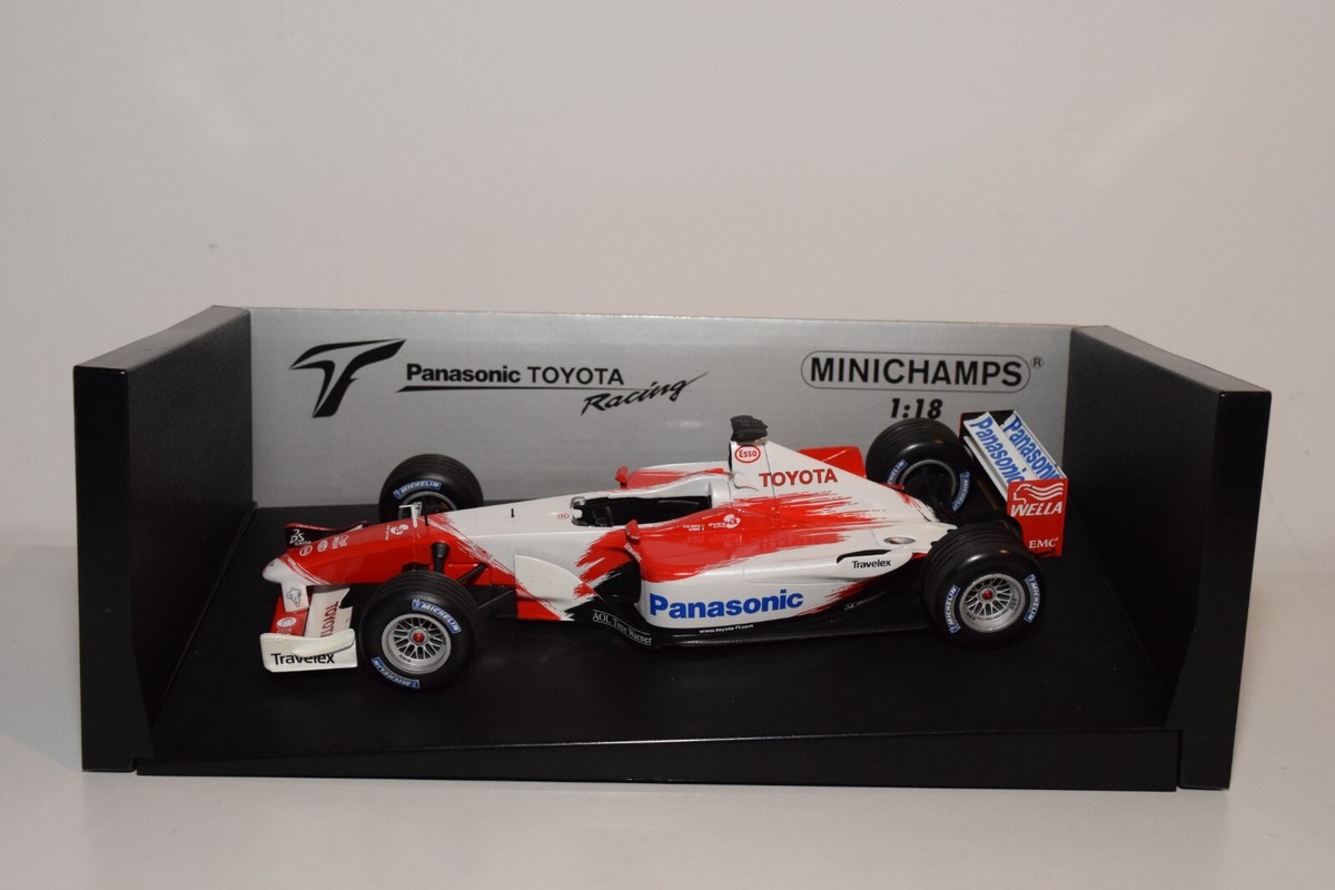 A76 1:18 MINICHAMPS 100 030172 PANASONIC TOYOTA RACING F1