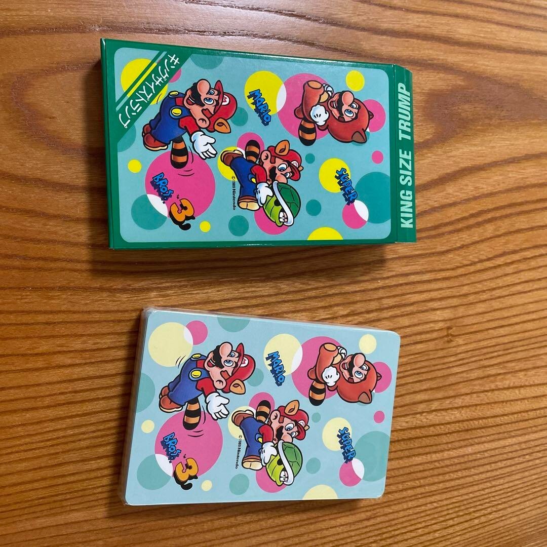 Extremely Rare Nintendo King Size Playing Cards Super Mario Bros