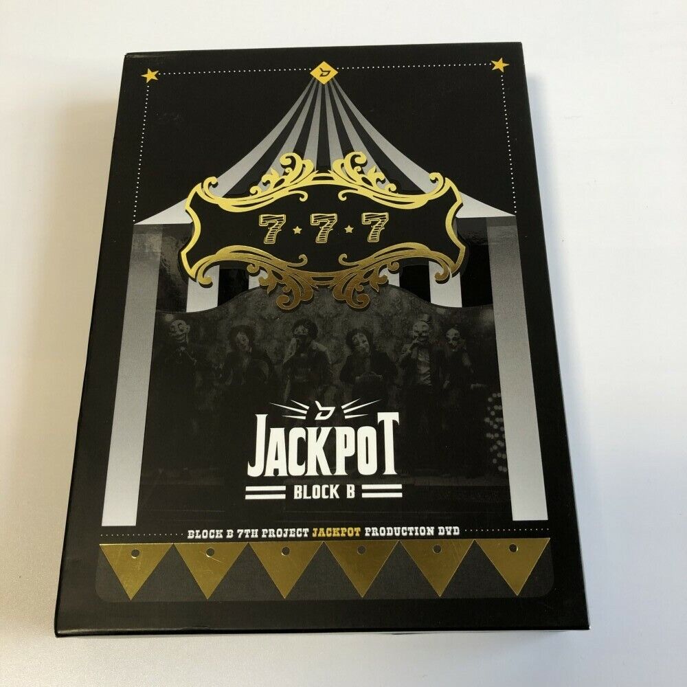 DVD Block B Jackpot Production 2 Disc Photobook K-pop for DVD Block B Jackpot Production 2 Disc Photobook K-pop for