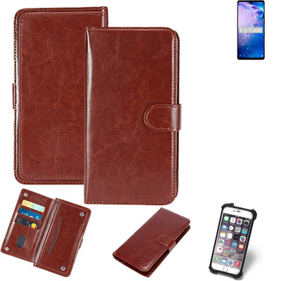 KUNSTLEDER HANDYTASCHE FÜR Sharp Aquos Zero6 SCHUTZ HÜLLE WALLET BOOK FLIP MAG