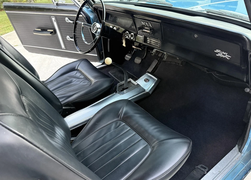 Chevrolet Nova Nova SS 327 1966 4 velocidades cucharones consola Foto 3 de 4
