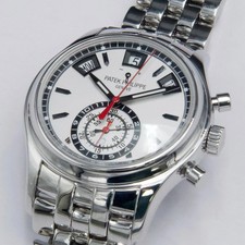 Patek Philippe Complications Annual Calendar 5960/1A-001 White Dial Mens Watch 3