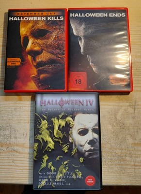 DVD's Halloween 4-Die Rückkehr von Michael Myers, Halloween Kills und Ends