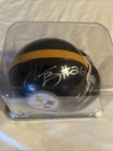 Pittsburgh Steelers Le'Veon Bell #26 Autographed Mini Helmet COA NFL Authentic
