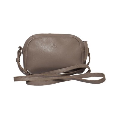 Adax, Umhängetasche, Damen, Beige, Einfarbig, 16, 5, 11 cm #fkn
