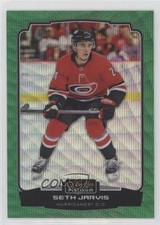 2022-23 O-Pee-Chee Platinum Emerald Surge 3/10 Seth Jarvis #116 01g1